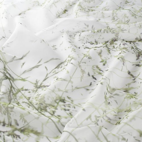 Гардинная занавеска с рисунком - PIECE OF LAWN - JAB ANSTOETZ FABRICS - в цветочек / из полиэстера / набивная