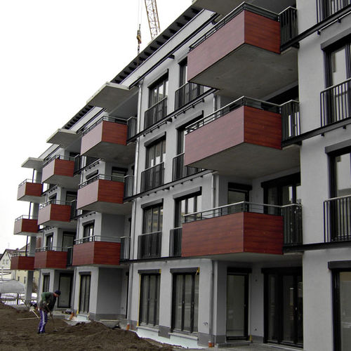 Балкон с панелями - SQUARE - WERZALIT - из ламината
