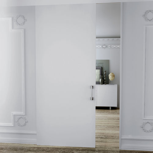 Дверь для интерьера - FLAT - CARRE furniture - из дерева / раздвижная / заподлицо
