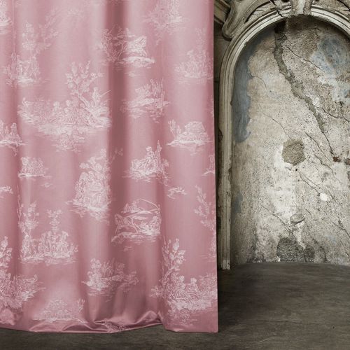 Ткань для штор - BOUTIQUE - Fischbacher 1819 - природный мотив / сцены из жизни / из хлопка