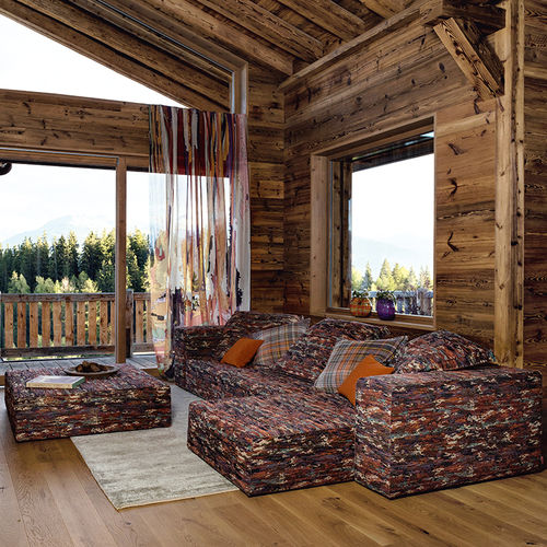 Обивочная ткань - ALPS - MISSONI HOME - с рисунком / набивная / жаккардовая