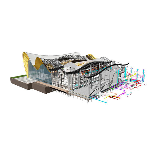 Программное обеспечение для архитектуры - ARCHICAD - Graphisoft - для визуализации / BIM (Информационное моделирование здания) / для зданий