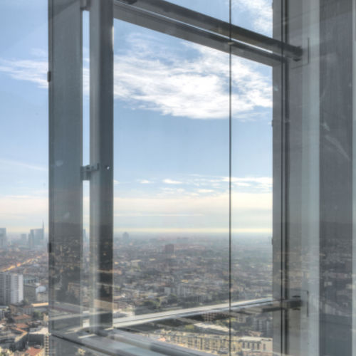 Стеклянная панель для безопасности - IPLUS - AGC Glass Europe - изоляционная / с малым коэффициентом излучения / для защиты от солнца