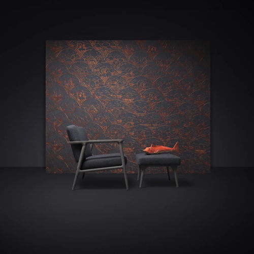 Современная подставка для ног - Zio  - moooi - из ткани / из дуба / Marcel Wanders