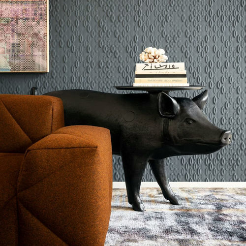 Вспомогательный столик уникальный дизайн - Pig  - moooi - из ABS / из полиэстера / с основанием из полиэстера