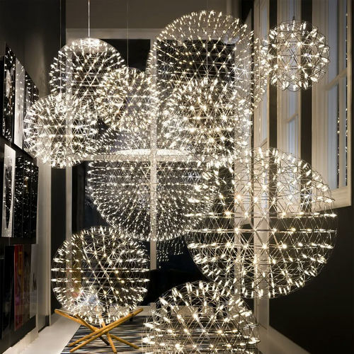 Подвесная лампа - Raimond II - moooi - из нержавеющей стали / из PMMA / уникальный дизайн