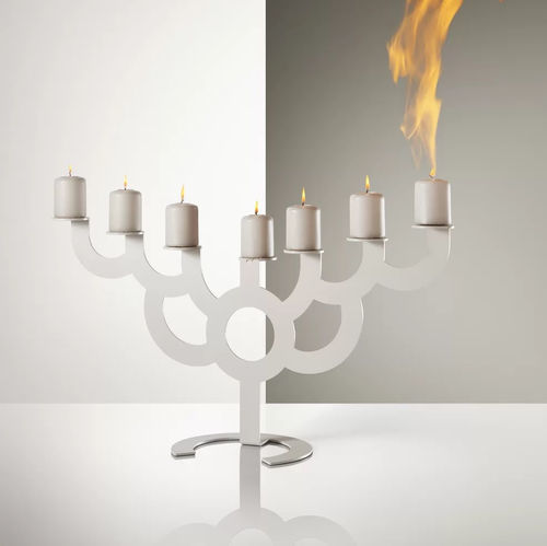 Подсвечник из стали, покрытой порошком - Bold - moooi