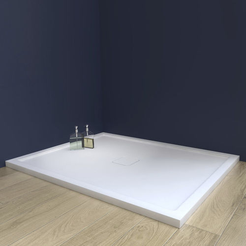 Прямоугольный душевой поддон - MP - matki showering - приподнятый / из мрамора / из Solid Surface