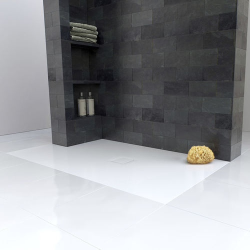 Прямоугольный душевой поддон - MF M T M - matki showering - напольный / на уровне пола / из Solid Surface