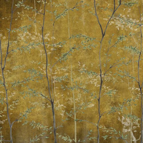 Современный обои - WOODS GOLD - Coordonné - виниловый / природный мотив / имитация обоев