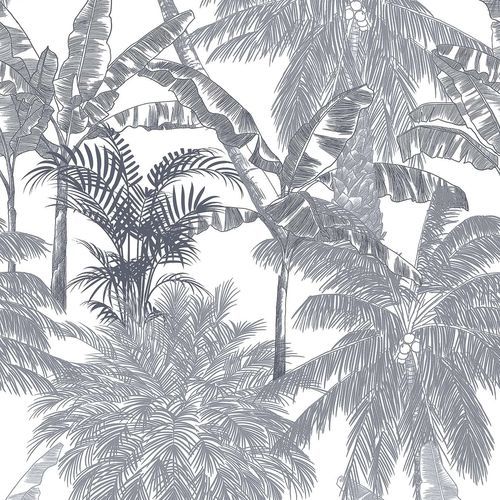 Современный обои - PALMS PLOMO - Coordonné - виниловый / природный мотив / имитация обоев