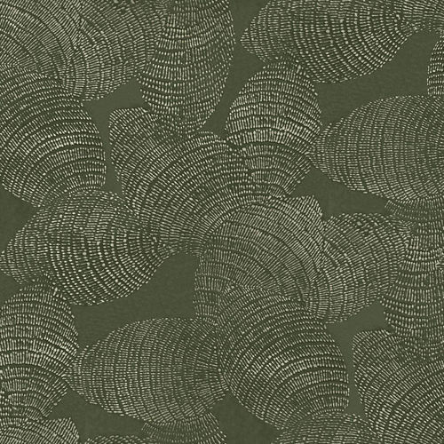 Современный обои - Rif Relief Sage - Coordonné - из бамбука / с рисунком / имитация ткани