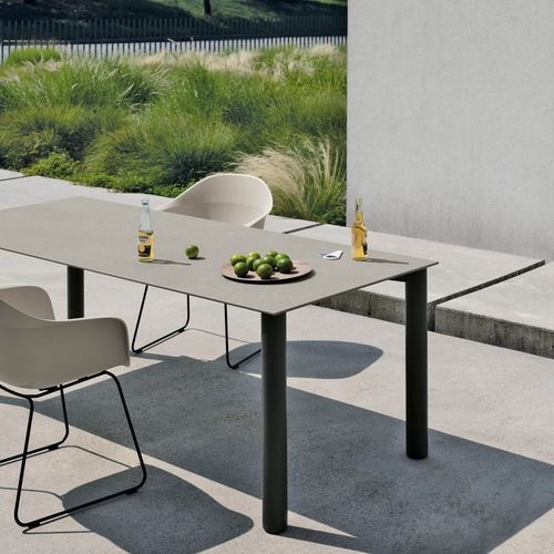Современный стол - BODONI - Kristalia - из Laminam / из мрамора / из Fenix NTM®