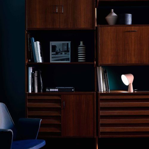 Настольная лампа - BINIC - FOSCARINI - из поликарбоната / из ABS / уникальный дизайн