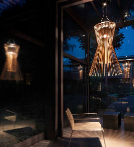 Подвесная лампа - ALLEGRO  - FOSCARINI - из хромированного металла / из лакированного алюминия / уникальный дизайн