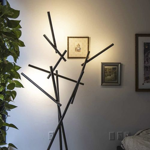 Напольная лампа - TUAREG - FOSCARINI - из алюминия / из поликарбоната / современная