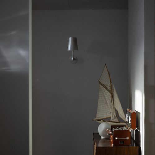 Современный настенный светильник - BIRDIE - FOSCARINI - для интерьера / из поликарбоната / из стали