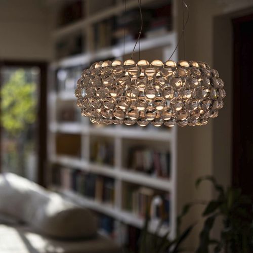 Подвесная лампа - CABOCHE PLUS - FOSCARINI - из алюминия / из стали / из дутого стекла