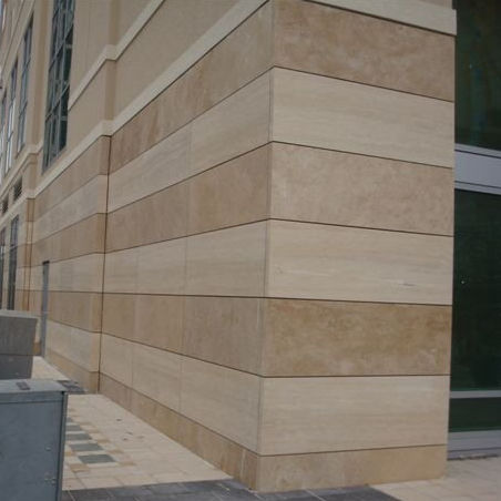Панельная облицовка фасада - RAINBOW - Stone panels - из песчаника / полированная / большого формата