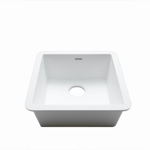 Раковина на столешнице - BASIC C604 - KRION – PORCELANOSA Grupo - из Krion® / одиночная / прямоугольная