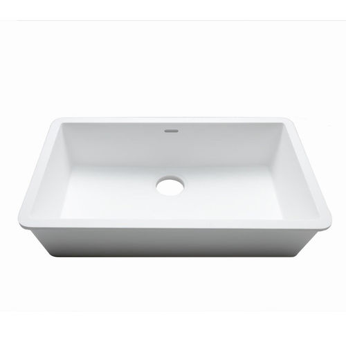Встраиваемая раковина - BASIC C824  - KRION – PORCELANOSA Grupo - из Solid Surface / из Krion® / одиночная