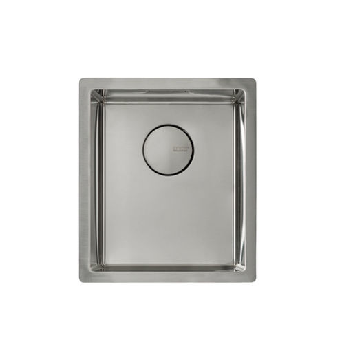 Раковина под рабочей поверхностью - STYLE  - KRION – PORCELANOSA Grupo - из нержавеющей стали / одиночная / прямоугольная