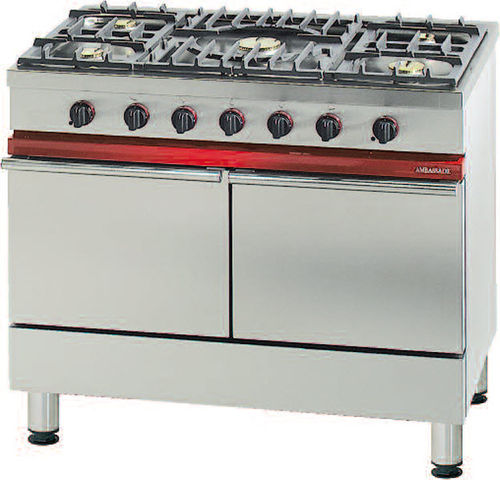 Газовый варочный центр - CG 1052 P - AMBASSADE DE BOURGOGNE - для профессионального использования / из нержавеющей стали / из чугуна