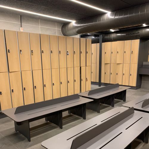 Шкафчик для раздевалки из ламината высокого давления - FENOLA / 2 portes superposées  - GEKIPS - RFID / с кодом / с картой