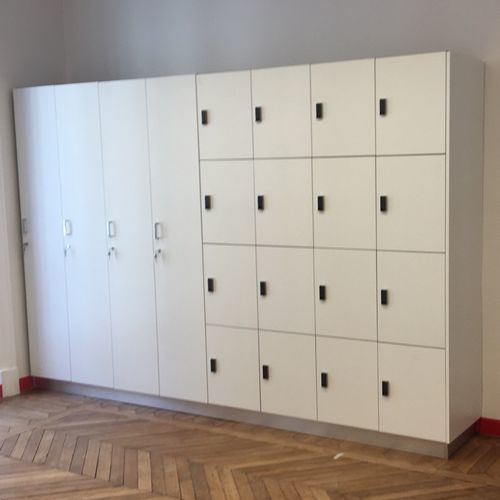 Шкафчик для раздевалки из дерева - ATELIER : ANB01 - GEKIPS - для профессионального использования / для влажного помещения