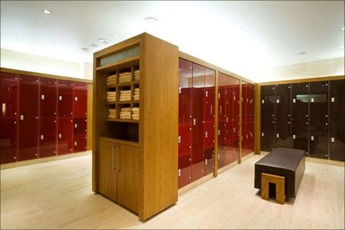 Шкафчик для раздевалки из меламина - ETOILE / portes en verre  - GEKIPS - из стекла / RFID / с кодом