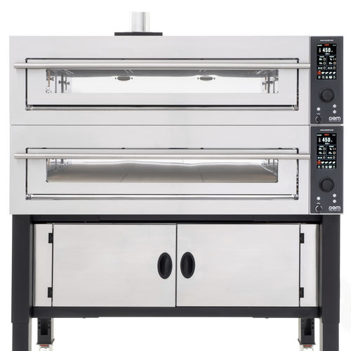 Печь для пиццы для профессионального использования - SUPERTOP VARIO  - OEM - Pizza System - Your Pizza Hub - электрическая / автономная / 2 камеры