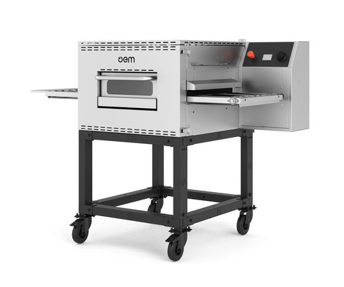 Духовка для профессионального использования - TLV45 G - OEM - Pizza System - Your Pizza Hub - газовая / с конвейером / с функцией конвекции