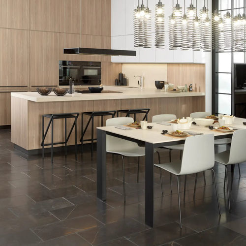 Современная кухня - R1.00F - GAMADECOR – PORCELANOSA Grupo - из полипропилена / алюминий / из ламината