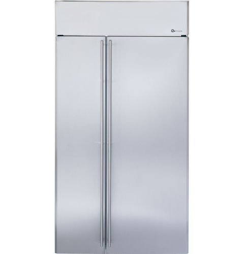 Американский холодильник - ZISS420NXSS - Monogram - для бытового использования / встраиваемый / стеклянный