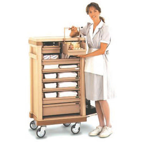 Служебная тележка - Minibar Systems - для гостиницы / из нержавеющей стали