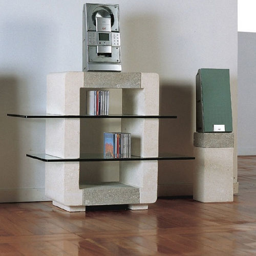 Современная мебель hi-fi - Phono  - stonebreakers - из стекла / из натурального камня / ручной работы