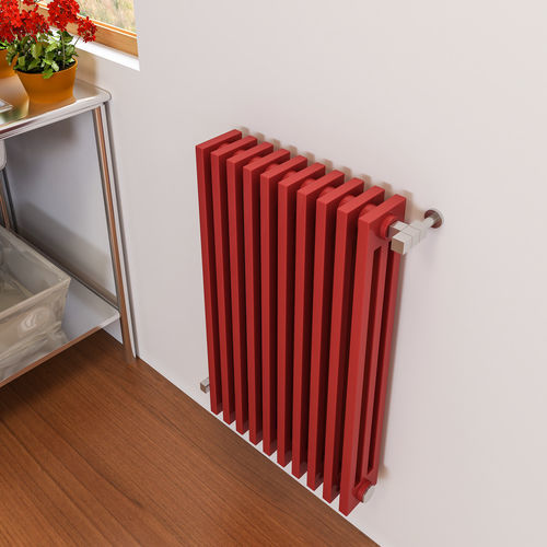 Радиатор на горячей воде - MULTICOLONA SQUARE - RADOX - 1001 w...1500 w / современный / из стали