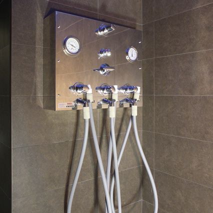 Каскадный душ - Inbeca Wellness Equipment S.L - шотландский / из стали / для профессионального использования