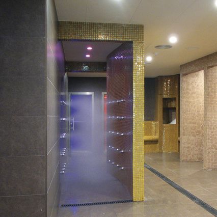 Душ в итальянском стиле - MIST CORRIDOR - Inbeca Wellness Equipment S.L - битермический / из металла / для профессионального использования
