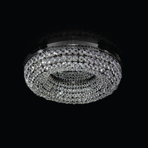 Современный потолочный светильник - DONUTS - MULTIFORME - круглый / из кристалла / LED