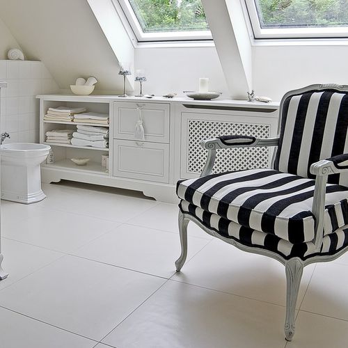 Классический мебель для ванной комнаты - AKAN-handmade furniture - из лакированной древесины / с выдвижным ящиком