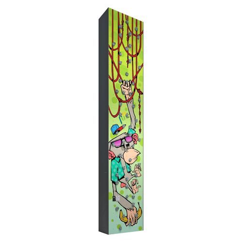 Фиксированная стенка для лазанья - GRAFFITI MONKEY  - Walltopia - для игровой площадки / для наружного применения