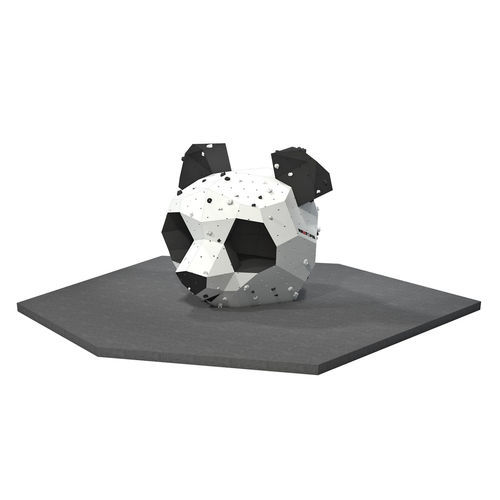 Приспособление для лазания для игровой площадки - CURIOUS PANDA - Walltopia - для оздоровительной пробежки / модульное