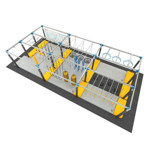 Полоса препятствий для фитнеса - KID'S GROUND-BASED   - Walltopia - слаломная / с платформой / прыжки в высоту