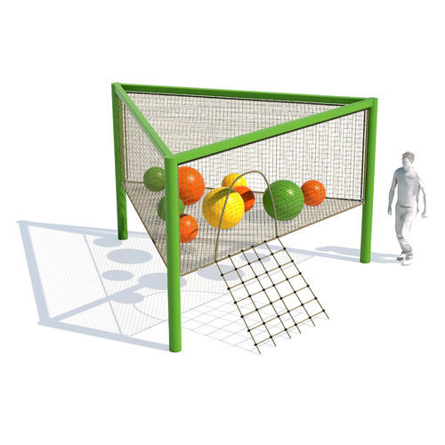 Сетка для лазанья для игровой площадки - TRIANGULAR MODEL  - Walltopia - для общественных учреждений / для наружного применения