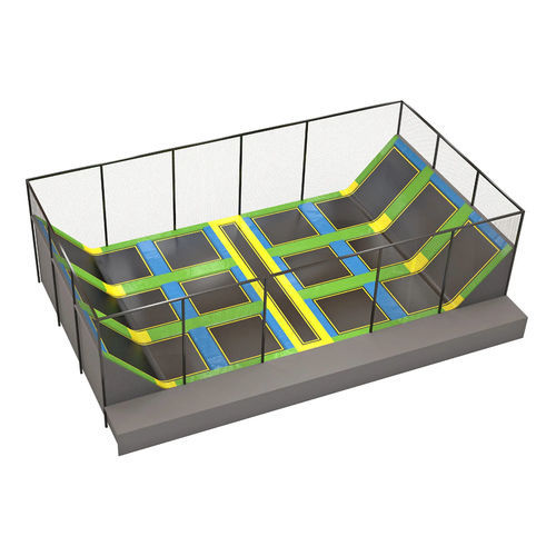 Батут для игровой площадки - DODGE BALL COURT  - Walltopia - квадратный / для общественных мест / для детского сада