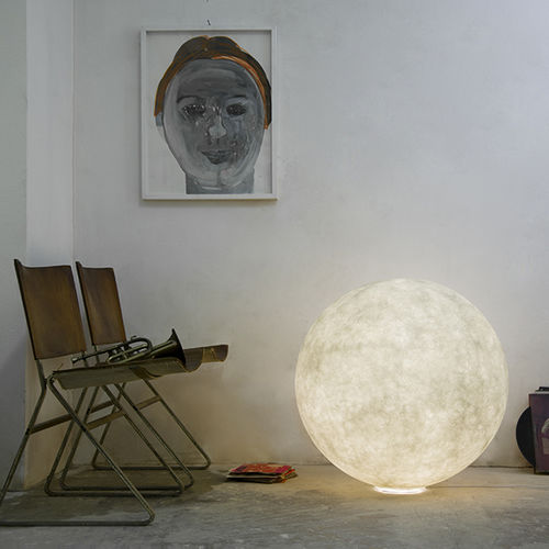 Напольная лампа - MOON - in-es artdesign - из поликарбоната / из Nebulite® / современная