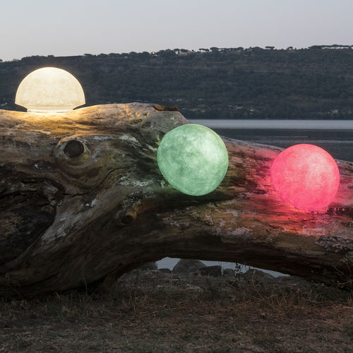 Современный настенный светильник - Button out - in-es artdesign - для наружного применения / из Laprene® / из Nebulite®