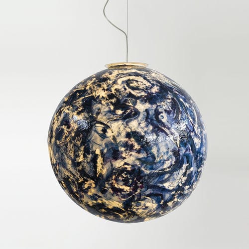 Подвесная лампа - LAPIS LUNA (PEZZO UNICO) - in-es artdesign - из стали / современная / проводная