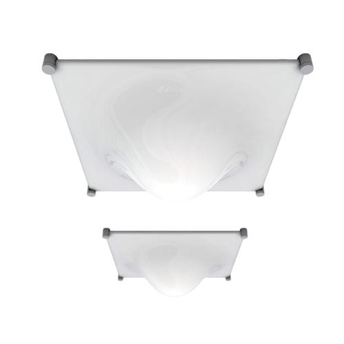 Потолочный светильник уникальный дизайн - BOLLA  - Martinelli Luce Spa - квадратный / из анодированного алюминия / из метакрилата